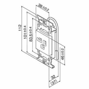 明工社 ML20A 125V 接地コンセント 接地リード線付 20A 125V 緑 ML20A 125V 接地コンセント 接地リード線付 20A 125V 緑 ML1219M-1 画像2