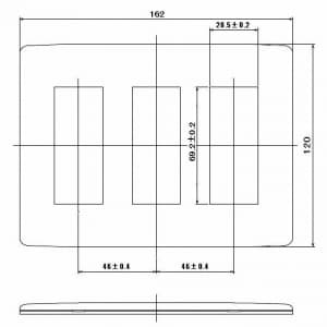 明工社 【生産完了品】MLエレガントプレート 9コ用 MLD1039