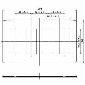 明工社 【生産完了品】MLエレガントプレート 12コ用 MLD1041