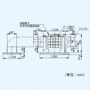 FY-24CDT7 (パナソニック)｜パナソニック製｜換気扇｜電材堂【公式】