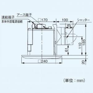 FY-17CHH7 (パナソニック)｜パナソニック製｜換気扇｜電材堂【公式】