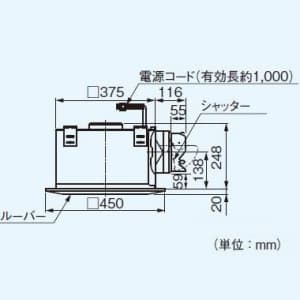 FY-38B7HBL4 (パナソニック)｜パナソニック製｜換気扇｜電材堂【公式】