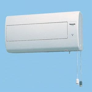 気調・熱交換形換気扇 壁掛形・1パイプ式 排湿形 手動式シャッター 色=ホワイト 寒冷地仕様 FY-16ZJ1-W