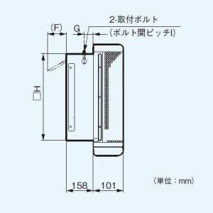 FY-25LSX (パナソニック)｜インテリア形有圧換気扇｜換気扇｜電材堂