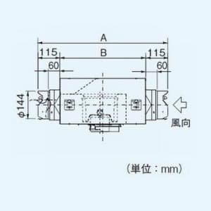 FY-18DZG4 (パナソニック)｜居間・事務所・店舗用｜換気扇｜電材堂【公式】