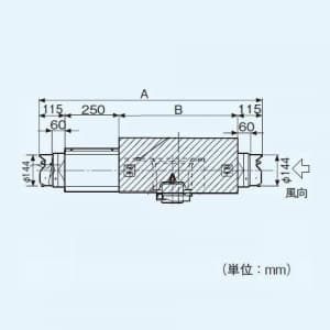 FY-23DZS4 (パナソニック)｜居間・事務所・店舗用｜換気扇｜電材堂【公式】