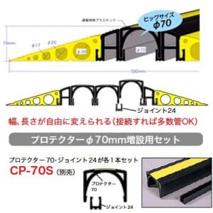 ジェフコム 屋内外兼用マルチトラプロテクター 長さ1m×幅580mm×高さ