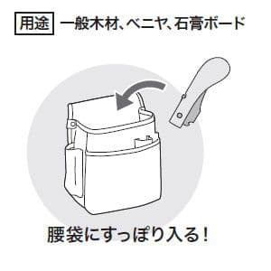 ジェフコム 折りたたみ引廻しノコ 刃長:100mm 折りたたみ引廻しノコ 刃長:100mm HNT-100 画像3