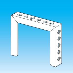 因幡電工 【在庫限り】門型ブラケット 横長穴付 表面処理:溶融亜鉛メッキ仕上げ(HDZ35) 門型ブラケット 横長穴付き 表面処理:溶融亜鉛メッキ仕上げ(HDZ35) MB-505