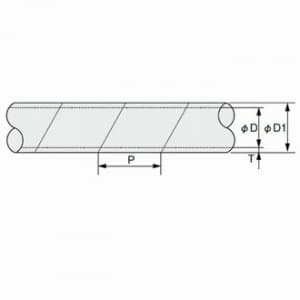 TS-22N-W (ヘラマンタイトン)｜スパイラルチューブ｜電気材料・消耗材