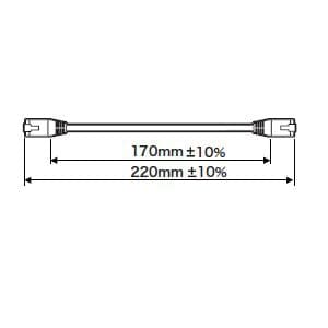 ジェフコム ネットワークパッチケーブル ネットワークパッチケーブル LCAT5E-SS020-WT 画像3