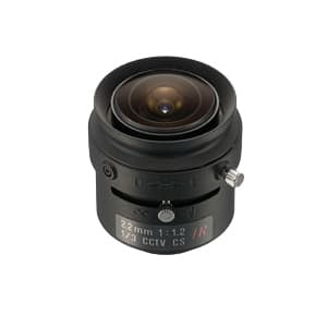 コロナ電業 【生産完了品】《ALIVIO》マニュアルアイリス固定焦点レンズ f=2.2mm/F1.2 13FM22IR