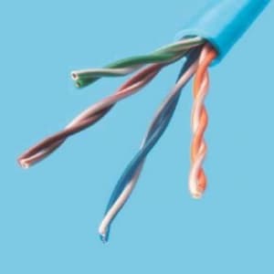 EM-SKLAN0.5×4P×300mシロ (伸興電線)｜Cat5e｜電線(ケーブル)｜電材堂