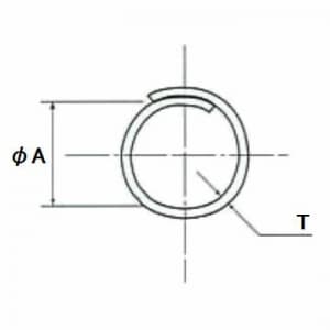 エスケイ工機 電線保護材 スリットチューブ 内径φ8mm 使用最大径10mm 黒 100m 電線保護材 スリットチューブ 内径φ8mm 使用最大径10mm 黒 100m ST-08PEBK 画像2