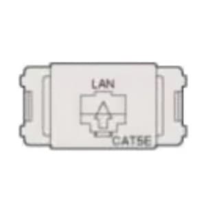 エスケイ工機 RJ-45ジャック コスモシリーズワイド21用シャッター付 LAN/CAT5e文字有り ツールレスタイプ 10個入 RJ-45ジャック コスモシリーズワイド21用シャッター付 LAN/CAT5e文字有り ツールレスタイプ 3015A-ND8-C5AB-S 画像2