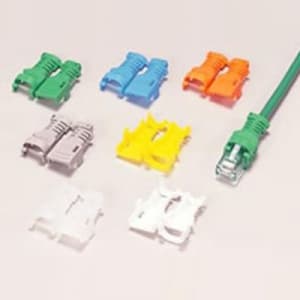 エスケイ工機 RJ-45 プラグブーツ 後付けタイプ 灰 100個入 BT-8FRハイ