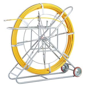 プロメイト スーパーイエロー FRPロッド リール付 長さ:300m 線径:φ14mm E-4153R