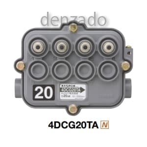 マスプロ 【生産完了品】4分岐器 電流通過型 屋外用 無停波型 3dBステップ 4DCG20TA(NH-DC204T)