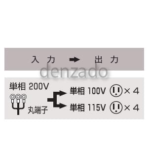 TB-500D (日動工業)｜トランス(変圧器)｜工具・作業用品｜電材堂【公式】