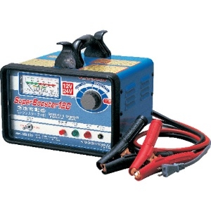 日動工業 急速充電器 12V・24V兼用 35〜120Ah ノーヒューズブレーカー サーモスタット NB-120