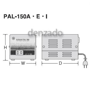 日動工業 海外用トランス 丸ピンC2 AC220V〜230V 150VA 海外用トランス 丸ピンC2 AC220V〜230V 150VA PAL-150E 画像2