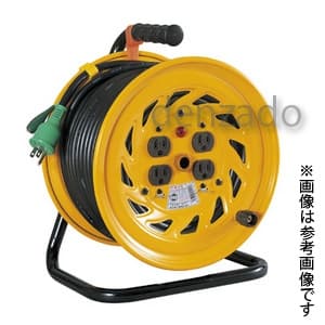 100V 一般型ドラム アース付 接地 2P 15A 125V コンセント数:4 長さ30m SVCT3.5×3 アースチェックランプ付 NF-E34F