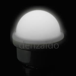ジェフコム 【在庫限り】LEDサイン球 屋外用 散光タイプ ホワイト 口金E26[clearance sell] P18SW-E2601-W