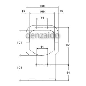 バクマ工業 ウォールコーナー 壁面取り出し用 10型 ブラック 《スマートダクト ADシリーズ》 ウォールコーナー 壁面取り出し用 10型 ブラック 《スマートダクト ADシリーズ》 AW-10-BK 画像4