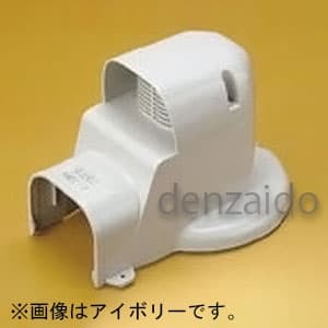 バクマ工業 ウォールコーナー後付用 エアコンキャップ/換気式エアコン用 壁面取り出し用 7型 ホワイト 《スマートダクト ADシリーズ》 AWX-7-W