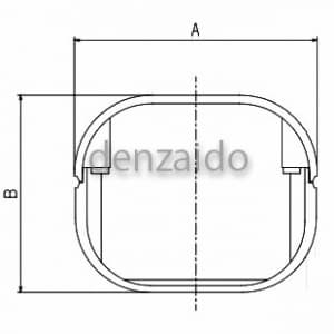 バクマ工業 ジョイント 直線継手 10型 ホワイト 《スマートダクト ADシリーズ》 ジョイント 直線継手 10型 ホワイト 《スマートダクト ADシリーズ》 AJ-10-W 画像2