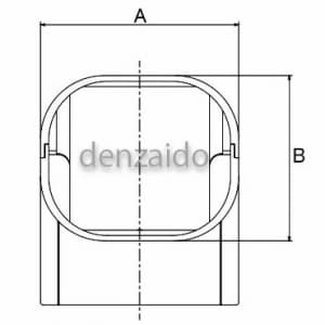 バクマ工業 コーナー 立面90° ホワイト 《スマートダクト RDシリーズ》 コーナー 立面90° ホワイト 《スマートダクト RDシリーズ》 RDC-70-W 画像2