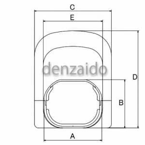 バクマ工業 RDシーリングキャップ アイボリー 《スマートダクト RDシリーズ》 RDシーリングキャップ アイボリー 《スマートダクト RDシリーズ》 RDP-70-I 画像3