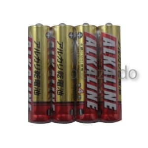 三菱 アルカリ乾電池 単4形 400本セット(4本パック×100個入) アルカリ乾電池 単4形 400本セット(4本パック×100個入) LR03R/4S_100set 画像2