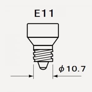 ウシオ 【限定特価】ハロゲンランプ 商業施設用 標準タイプ 110V 300W形 E11口金 ハロゲンランプ 商業施設用 標準タイプ 110V 300W形 E11口金 JCV100V300WGSF 画像3