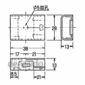 外山電気 【ケース販売特価 20個セット】フレキカップ A型 ミルキーホワイト 《メタルモール付属品》 ◇◆ケース販売特価 20個セット◆◇フレキカップ A型 ミルキーホワイト 《メタルモール付属品》 Y181_set 画像2