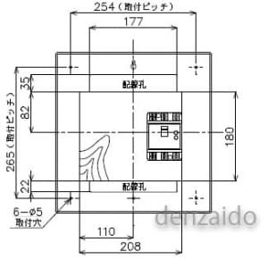 BQC325WJ (パナソニック)｜リニューアルボックス｜分電盤｜電材堂【公式】