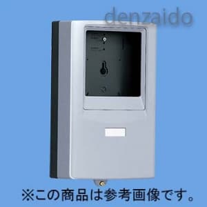 【生産完了品】WHM取り付けボックス 1コ用 30A〜120A用 東京電力管内用 単相2線・単相(三相)3線用 ホワイトシルバー BQKN8314SK