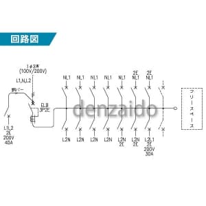 パナソニック 【生産完了品】電気温水器・IH対応住宅分電盤 リミッタースペースなし フリースペース付 出力電気方式単相3線 露出・半埋込両用形 回路数14+回路スペース2 75A 《コスモパネルコンパクト21》 電気温水器・IH対応住宅分電盤 リミッタースペースなし フリースペース付 出力電気方式単相3線 露出・半埋込両用形 回路数14+回路スペース2 75A 《コスモパネルコンパクト21》 BQEF87142T4 画像2