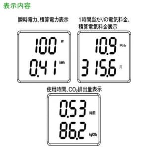 カスタム 簡易電力計 エコキーパー 簡易電力計 エコキーパー EC-03N 画像4