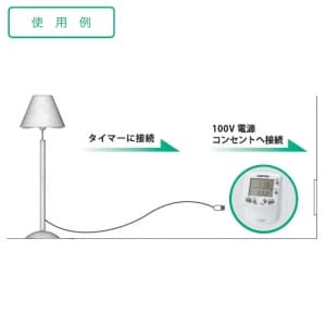 カスタム 【生産完了品】簡易電力計 プログラムタイマー付エコキーパー 簡易電力計 プログラムタイマー付きエコキーパー EC-04 画像5