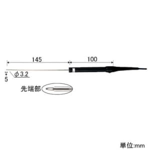 カスタム Kタイプ熱電対センサー 空調用高速タイプ Kタイプ熱電対センサー 空調用高速タイプ LK-800E 画像2