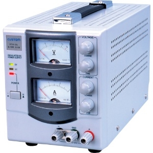 カスタム 直流安定化電源 アナログ式 出力電圧範囲0〜30V 出力電流範囲0〜3A AP-3003