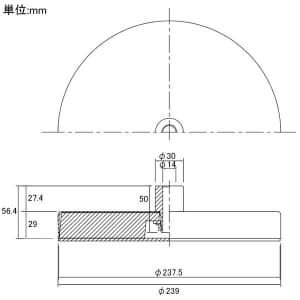 山田照明 【生産完了品】デスクベース 卓上型 ゼットライト専用 ブラック  Z-B13 画像2