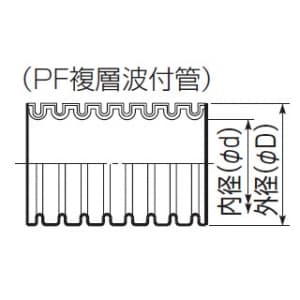 MFD-28H (未来工業)｜ミラフレキSD｜電気配管｜電材堂【公式】