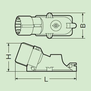 未来工業 F・ころエンド VVFケーブルころがし配線用エンドカバー PF管φ16用 Gタイプ 釘無 F・ころエンド VVFケーブルころがし配線用エンドカバー PF管Φ16用 Gタイプ 釘無 MFSE-16FGKN 画像3