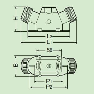 未来工業 送りエンド CD管φ16用 送りエンド CD管Φ16用 CDE-16WY 画像4