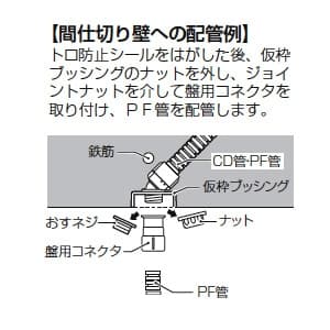 未来工業 【限定特価】仮枠ブッシング45度 コンパクトタイプ Gタイプ 適合管:PF管22 コネクタネジのサイズ:呼び22用(G3/4) 仮枠ブッシング45度 コンパクトタイプ Gタイプ 適合管:PF管22 コネクタネジのサイズ:呼び22用(G3/4) FNEC-22G 画像3