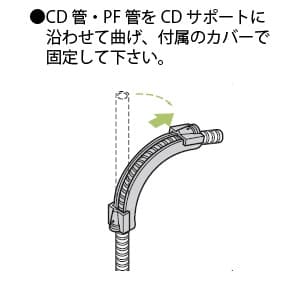 CDサポート 適合管:CD管・PF管28 CDB-28