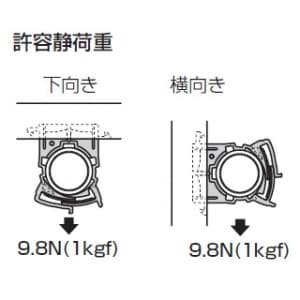 未来工業 【限定特価】樹脂製ダクトクリップ 適合管:CD管・PF管・VE管22 ベージュ 樹脂製ダクトクリップ 適合管:CD管・PF管・VE管22 ベージュ DC-22NJ 画像3