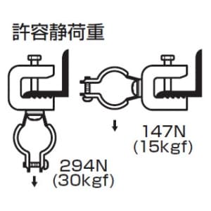 未来工業 【限定特価】クリップ ビス止めタイプ ステンレス仕様 適合管:厚鋼・VE管22 薄鋼25 ビニルハウス用鋼管25.4 クリップ ビス止めタイプ ステンレス仕様 適合管:厚鋼・VE管22 薄鋼25 ビニルハウス用鋼管25.4 MKB-2225S 画像5